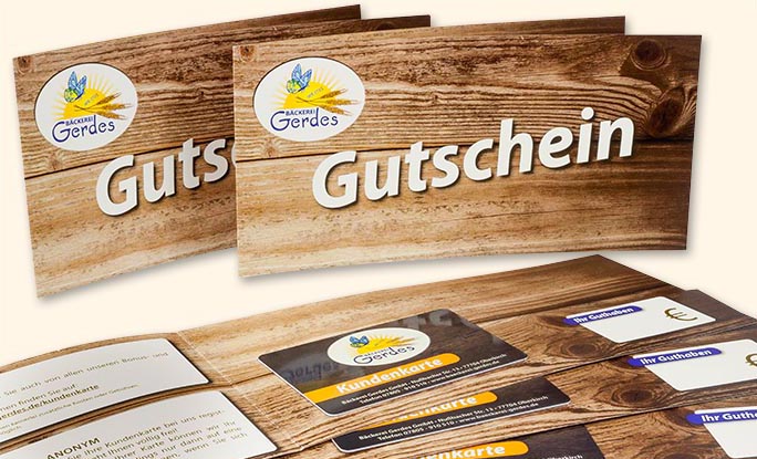 Gutscheinkarte