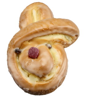 Hase Oskar aus Butterhefeteig