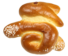 Hase Max oder Mäxle aus Butterhefeteig