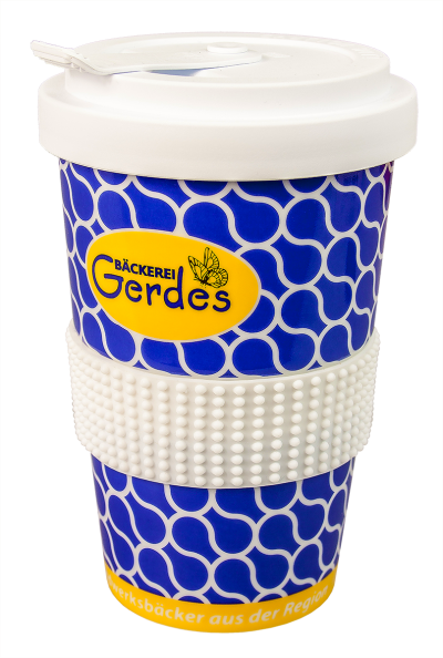 Mehrwegbecher aus Porzellan